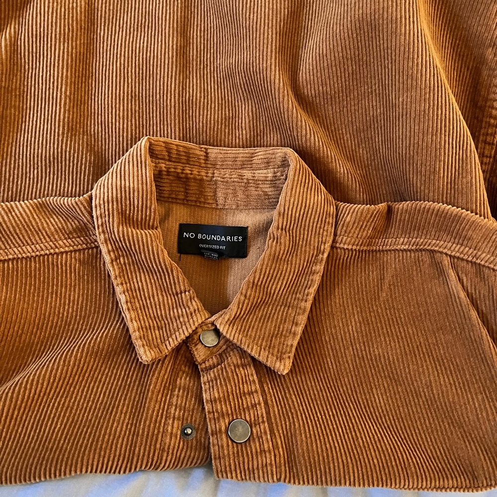 Corduroy Oversized Button Down - image 3